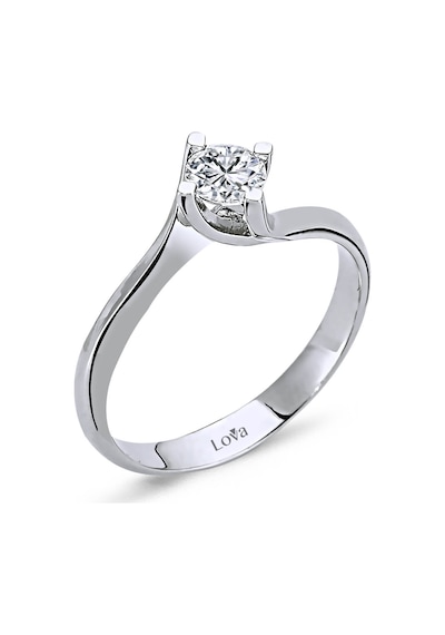 Lova D Renk 0,30 Karat Pırlanta Tektaş Yüzük - 1030096