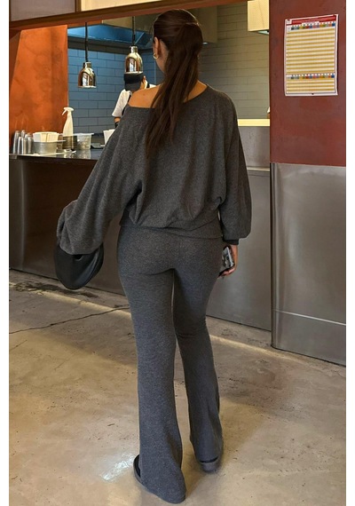 Seeh Antrasit Bluz Pantolon İkili Takım Sh314 Standart