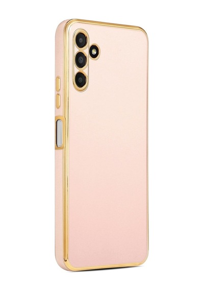 Galaxy A04s Kılıf Zore Bark Kapak Rose Gold