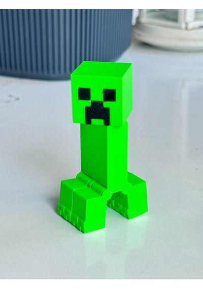 Minecraft Creeper Figürü - Hareketli Creeper Karakter