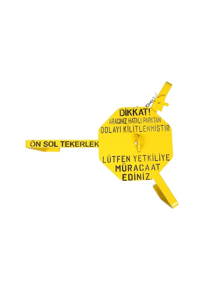 Lorex Lr-tkı Araç Tekerlek Kilidi/hatalı Park İkaz Teker Kelepçesi, Teker Kilidi