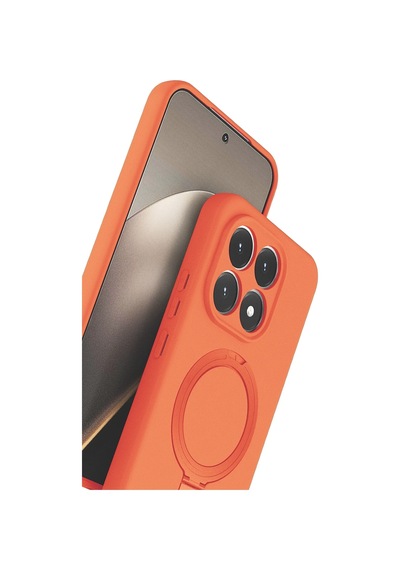 Uryport Xiaomi Mi 15t Regal Magsafe Standlı Kapak - Turuncu
