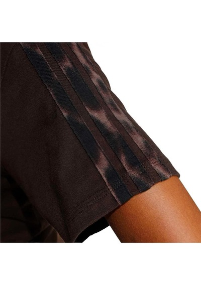 Adidas W Aop 3s T Inf Kahverengi Kadın T-shirt Ke8830