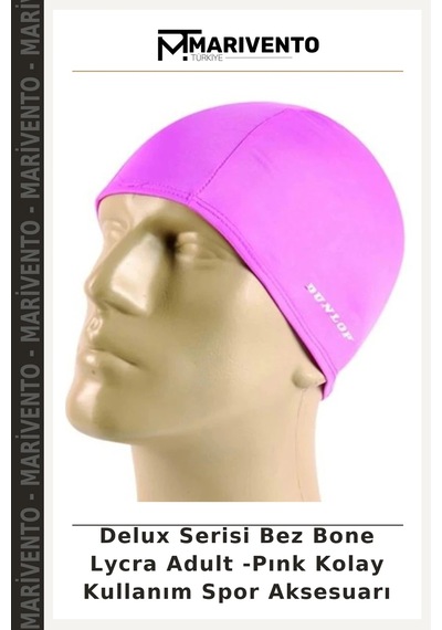 Delux Serisi Bez Bone Lycra Adult -pınk Kolay Kullanım Spor Aksesuarı Pembe