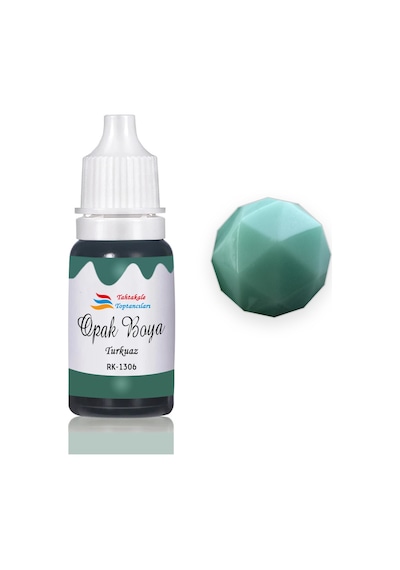 Epoksi Reçine Opak Boya Pigment Opak Epoksi Boyası 20 Ml Turkuaz - 1306