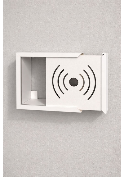 Wi-fi Modem Saklama Kutusu Beyaz Renk