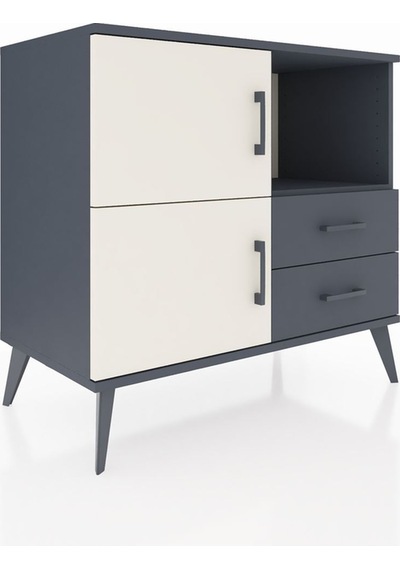 Hyperion Şifonyer 2 Raflı 2 Çekmeceli 2 Kapaklı 88x44x80 Antrasit-aytaşı/antrasit Aytaşı/antrasit Hyperion Şifonyer 2 Raflı 2 Çekmeceli 2 Kapaklı 88x44x80 Antrasit-aytaşı/antrasit Aytaşı/antrasit