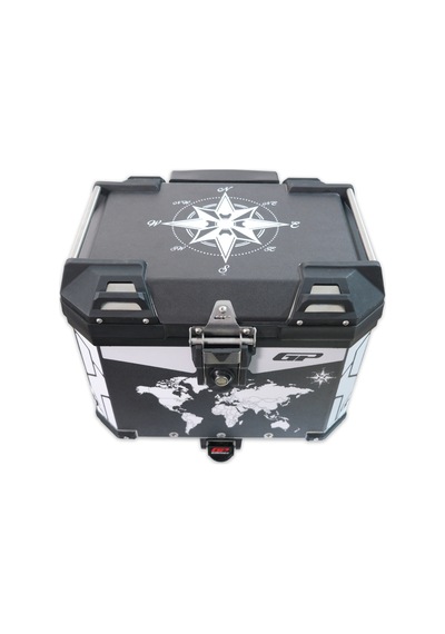 Gp Kompozit Dsn04 Universal 37 Lt Desenli Alüminyum Motosiklet Çantası Diğer