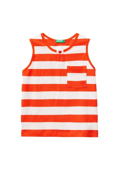 United Colors Of Benetton Erkek Bebek T-shirt Ben.33r9gh00y Turuncu