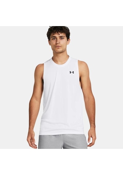 Under Armour Tech Erkek Beyaz Atlet Beyaz