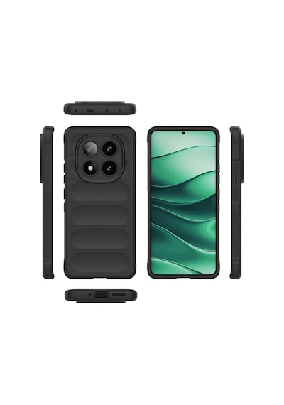 Uryport Xiaomi Redmi Note 14 Pro 4g Kılıf Optimum Silikon - Siyah