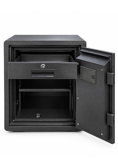X-bay Xb-f600 Yangın Sertifikalı Parmak İzli Dijital Şifreli Çelik Para Kasası