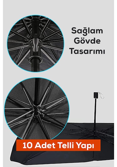 Hyundaı H -1 5 Camlıvan Select Araca Uygun Oto Ön Cam Güneşliği Şemsiye  - Numaratör