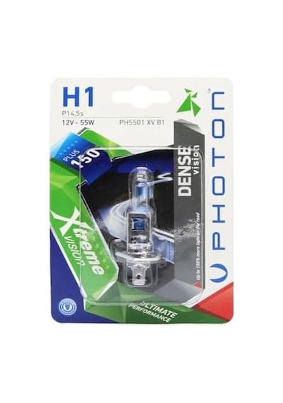 Ampul H1 12v 55w Xtreme Vision +%150 Fazla Işık Tekli Blister Pht Ph5501 Xv B1