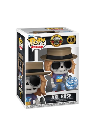 Pop Rocks Guns'n Roses 401 Axl Pembe Özel