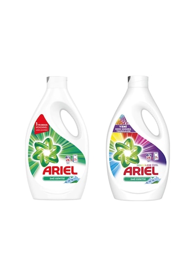 Ariel 26 Yıkama Beyazlar 26 Yıkama +  Renkliler İçin  26 Yıkama