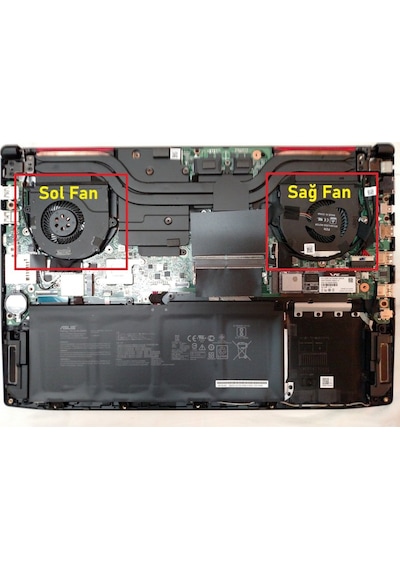 Asus Gl503vm-gz028t Fan Sağ V1 1 Adet