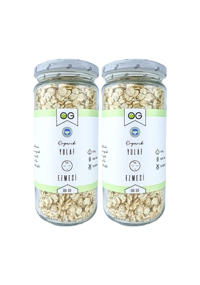 2'li Organik Yulaf Ezmesi 210 G
