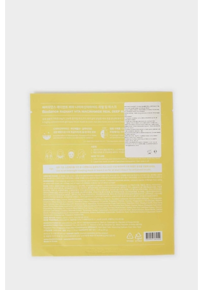 Defacto Biodance Radiant Vita Niacinamide Real Deep Maske 34gr – Koyu Leke Karşıtı & Cilt Parlatıcı Yüz Maskesi F7939AXNS