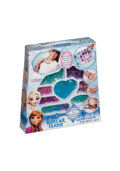 Fen Toys Boncuk Takı Seti Frozen Çantalı 3171