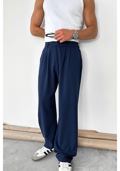 Lacivert Basic Premium Kumaş Pantolon Lacivert