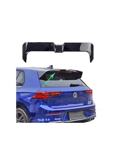 Volkswagen Golf 8 Uyumlu Yedek Parça Oettinger Spoiler Boyasız Fi