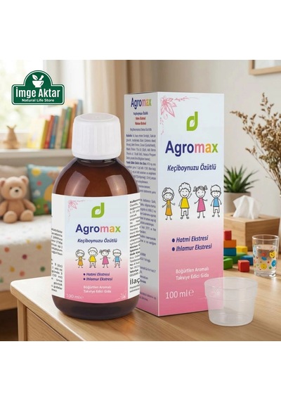 Destek Agromax Keçiboynuzu Özütlü Kids Şurup 100 Ml