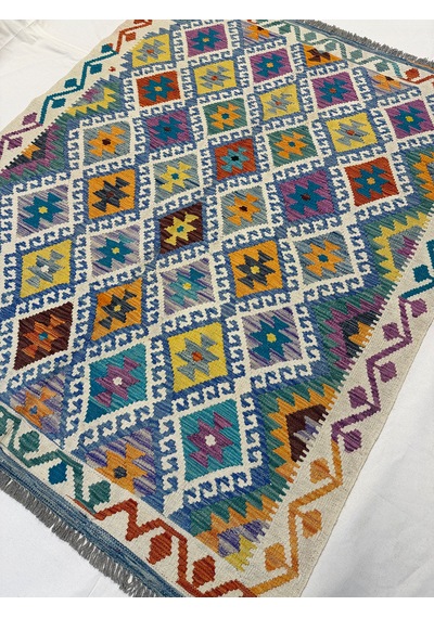 El Dokuma Afgan Kilim Bordo