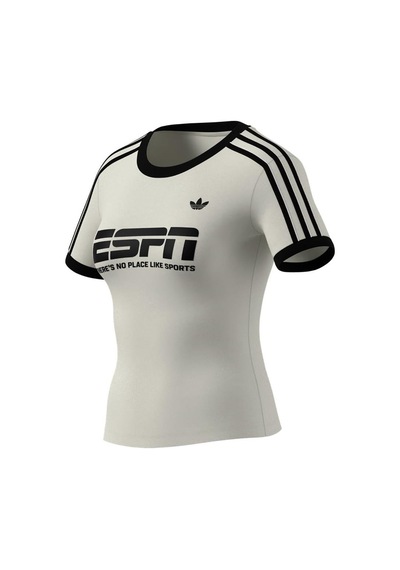 Adidas Kadın Beyaz T-shirt Cotton Tee Kd1379 Beyaz