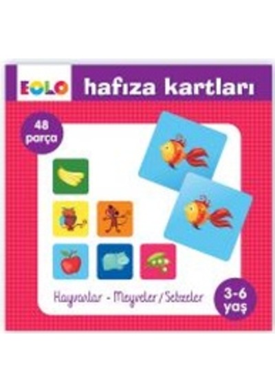Hafıza Kartları Eola 3-6 Yaş