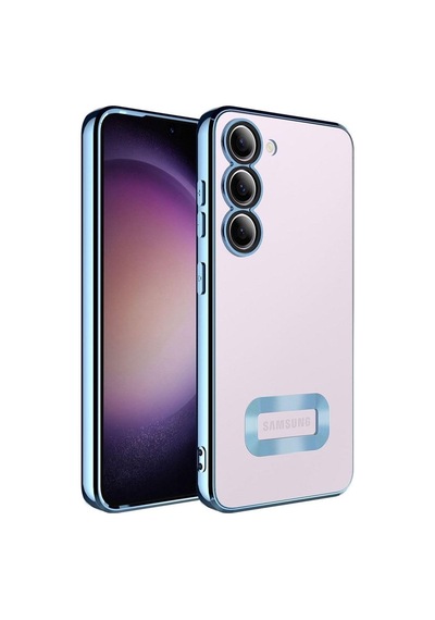 İletişim S23 İle Uyumlu Kapak İle Uyumlu Yanları Renkli Lens Korumalı Logo Gösteren Luxury Silikon Kılıf - Mavi Sku: Zeusb0cmpf9863 İletişim S23 İle Uyumlu Kapak İle Uyumlu Yanları Renkli Lens Korumalı Logo Gösteren Luxury Silikon Kılıf - Mavi Sku: Zeusb0cmpf9863