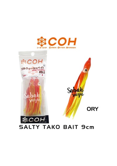 Coh Salty Tako Bait Silikon Ahtapot 9Cm - Ory