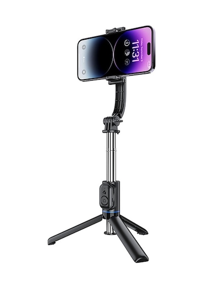 Uzaktan Kumandalı Selfie Çubuğu Recci Rss-w03 Bluetooth 5.0 Çok Fonksiyonlu Max 1060mm 6.7 İnc