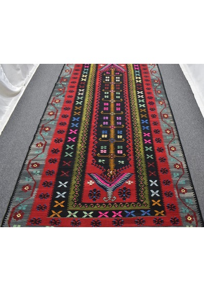 Zehra Abla Halı Yeni El Dokuma 6m2 Karabağ Yün Kilim 6373