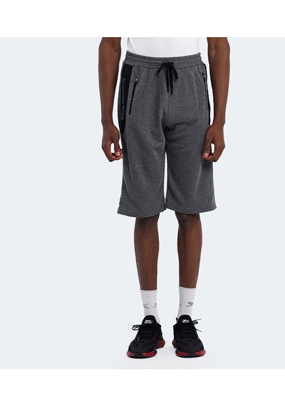 Slazenger NEACEL Erkek Cepli Kapri Koyu Gri Şort
