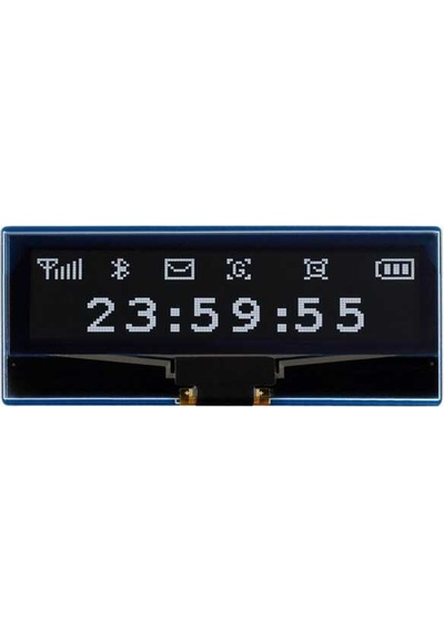 2.23 İnç Raspberry Pi Pico Oled Ekran Modülü - 128X32 Spı/I2C
