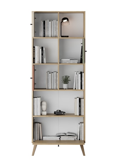 Terra Genç Odası 4 Kapaklı Kitaplık - Florida Meşe/karışık Renk 67x181x30 Cm Karışık Terra Genç Odası 4 Kapaklı Kitaplık - Florida Meşe/karışık Renk 67x181x30 Cm Karışık