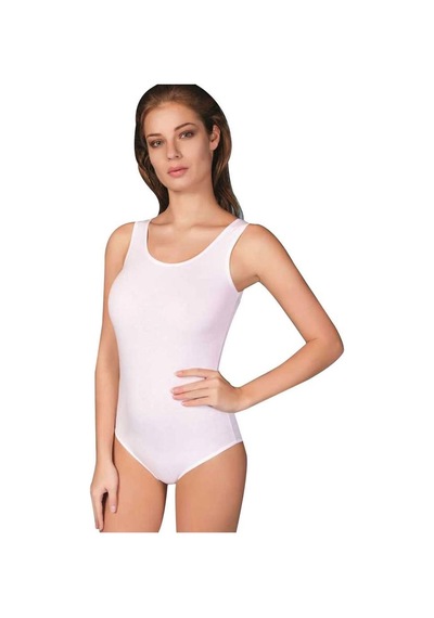 Berrak 2083 - 2084 Kadın Çıtçıtlı Kalın Askılı (Kancalı) Body- 1 Adet