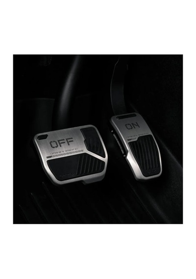 Tesla İçin Alaşımlı Araç Pedal Kapakları - Toy Switch