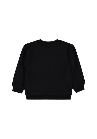 Civil Girls Renkli Kelebek Baskılı 2-5 Yaş Sweatshirt - Siyah