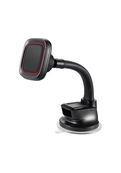 Araç İçi Manyetik Telefon Tutucu Vantuzlu Esnek Boyunlu Dashboard Ve Cam Uyumlu 360 Döner Stand