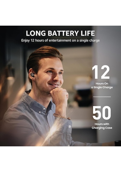 Tozo T6 Tws Kablosuz Bluetooth Kulaklık - Ipx8 Su Geçirmez Dokunmatik Şarj Kutulu Kulak İçi Kulaklık Diğer Tozo T6 Tws Kablosuz Bluetooth Kulaklık - Ipx8 Su Geçirmez Dokunmatik Şarj Kutulu Kulak İçi Kulaklık Diğer