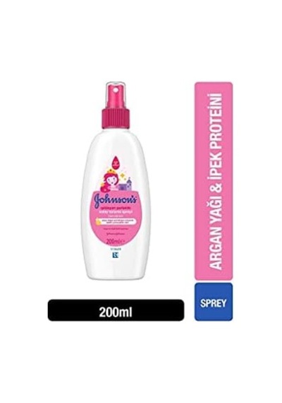 Baby Işıldayan Parlaklık Kolay Saç Tarama Spreyi 200 Ml Açik Gri