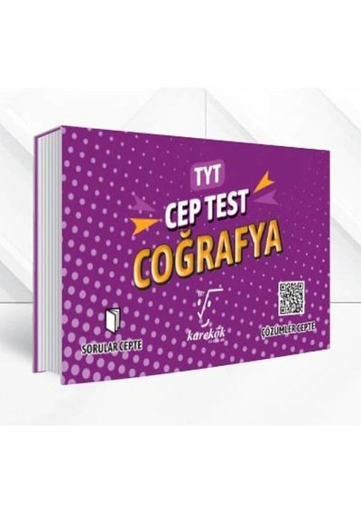 TYT Cep Test Coğrafya -  Karekök Eğitim Yayın