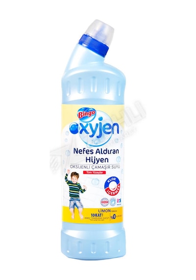 4 Adet Bingo Oksijen Limon Kokulu Çamaşır Suyu 750 Ml Diğer
