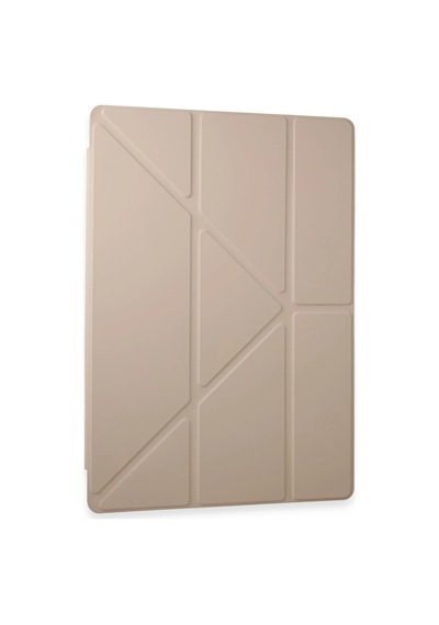 Mep Samsung Uyumlu Galaxy X910 Tab S9 Ultra 14.6 Kılıf Kalemlikli Mars Tablet Kılıfı - Rose Gold Najmaddin Arka Kapak