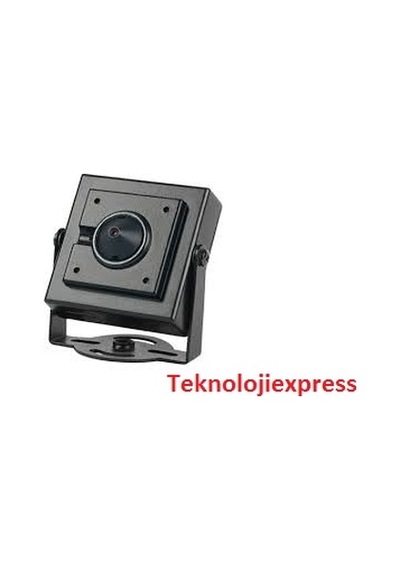 Mini Analog Kamera 3.7Mm Yüksek Çözünürlük Tv Uyumlu Farkediilmez