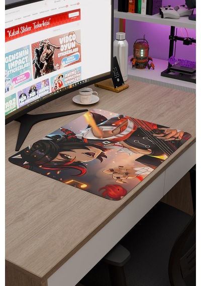 Xinyan Genshin Impact Anime Oyuncu V2 - 48x40 Xl Gaming Mouse Pad Fare Altlığı
