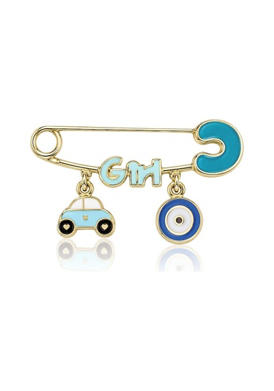 Lucky Girl Bebek İğne Sarı