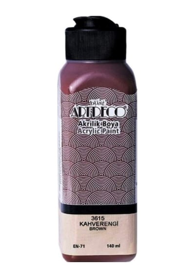 Artdeco Akrilik Boya 140 Ml Kahverengi